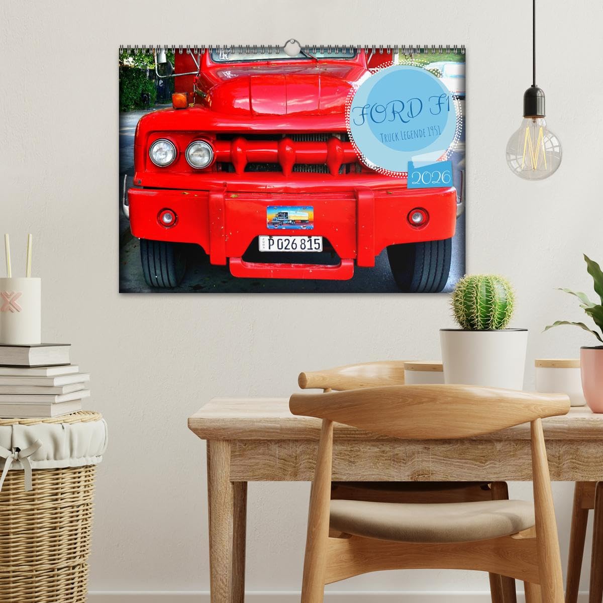 FORD F1 - Truck Legende 1951 (Wandkalender 2026 DIN A3 quer), CALVENDO Monatskalender: Der US-LKW Ford F1 aus dem Jahre 1951 in Kuba