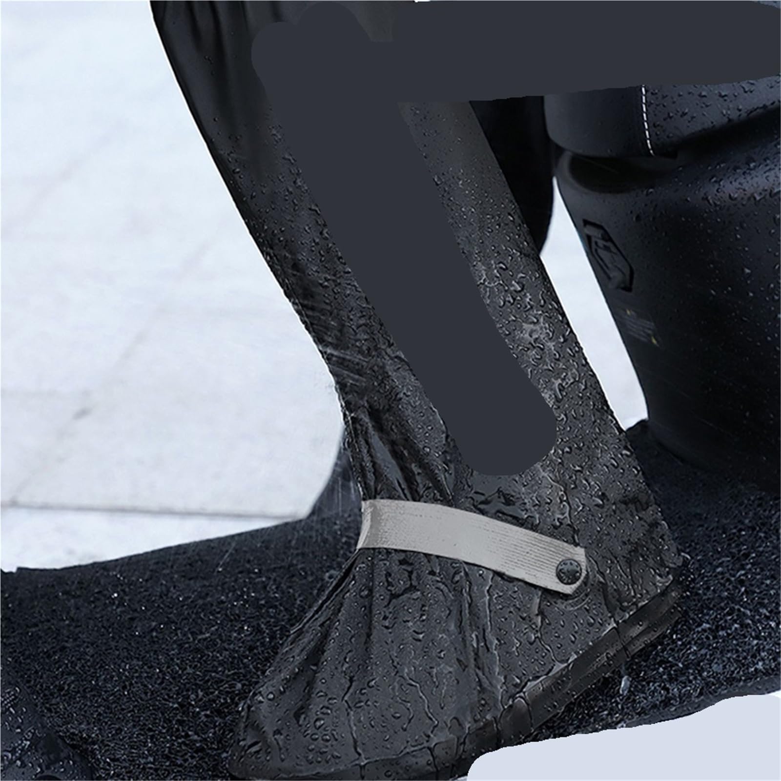 Copriscarpe 3 Paia di Copriscarpe Copriscarpe Antipioggia Bici Ciclismo Copriscarpe Antipioggia Impermeabili for copristivali da Moto Antiscivolo piovosi(47)