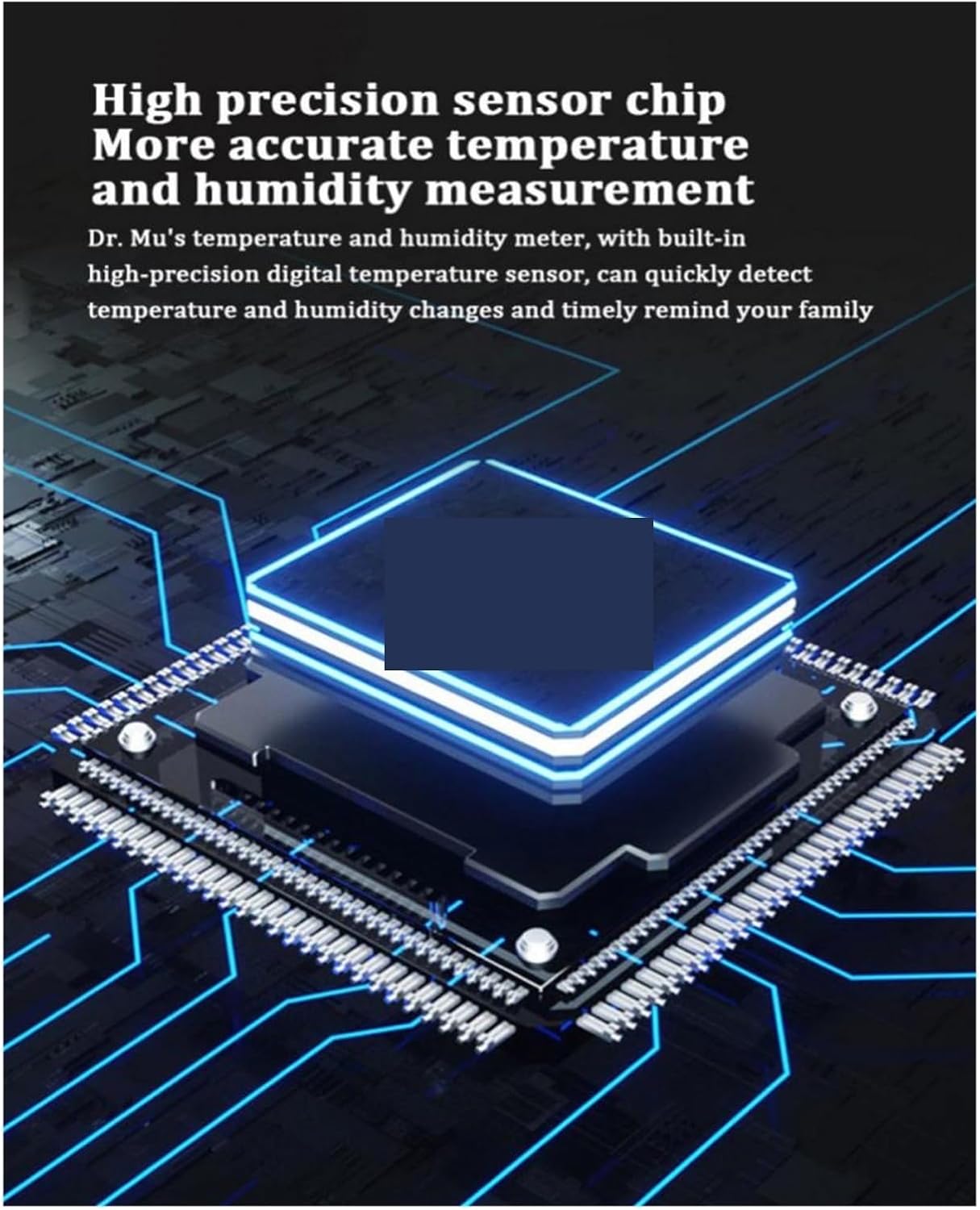 Indoor Mini Thermometer Hygrometer Living Room LCD Digital Temperature Humidity Meter Sensor Weather Station Meter Tool,C