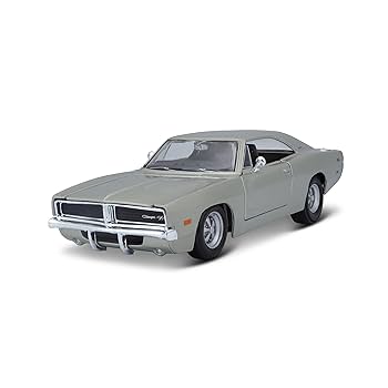 1969 Dodge Charger R/T 1/25 Maisto Prata | Amazon.com.br