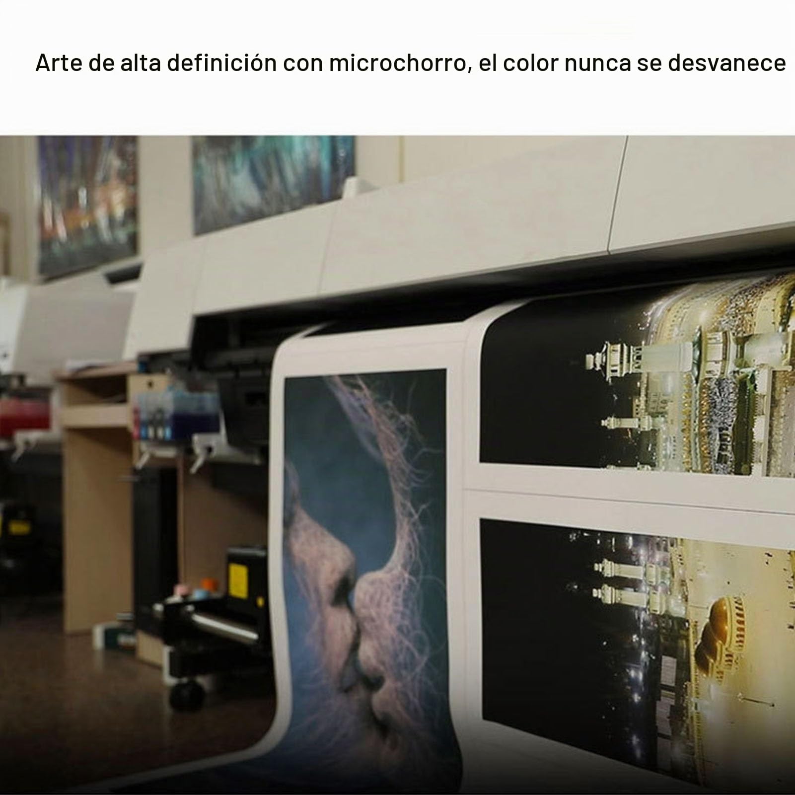 Ocultar Contador Tapa Vertical Arte de Pared de Caja de Contadores Tapa Contadores Comedor(D,40x50cm)