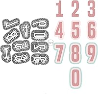 Vista 5 de DzIxY Marcos letras troqueles de corte de metal para hacer tarjetas, papel en relieve, troquelados, plantillas de máquina de álbumes de recortes