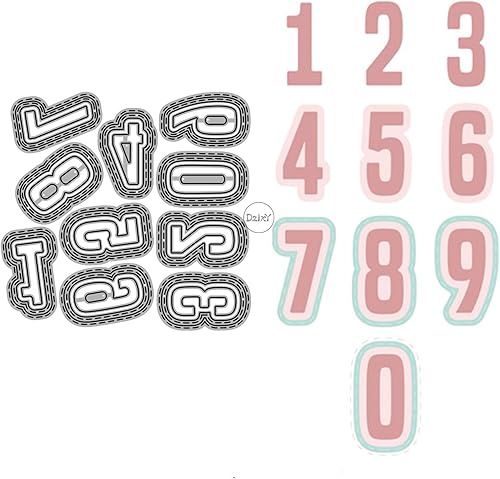 Miniatura 5 de DzIxY Marcos letras troqueles de corte de metal para hacer tarjetas, papel en relieve, troquelados, plantillas de máquina de álbumes de recortes