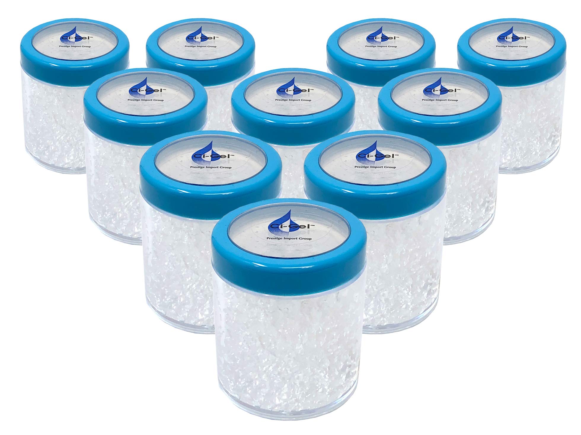 Prestige Import GroupHumidifier Crystal Gel Jar - 2oz. - 10 Jar Pack