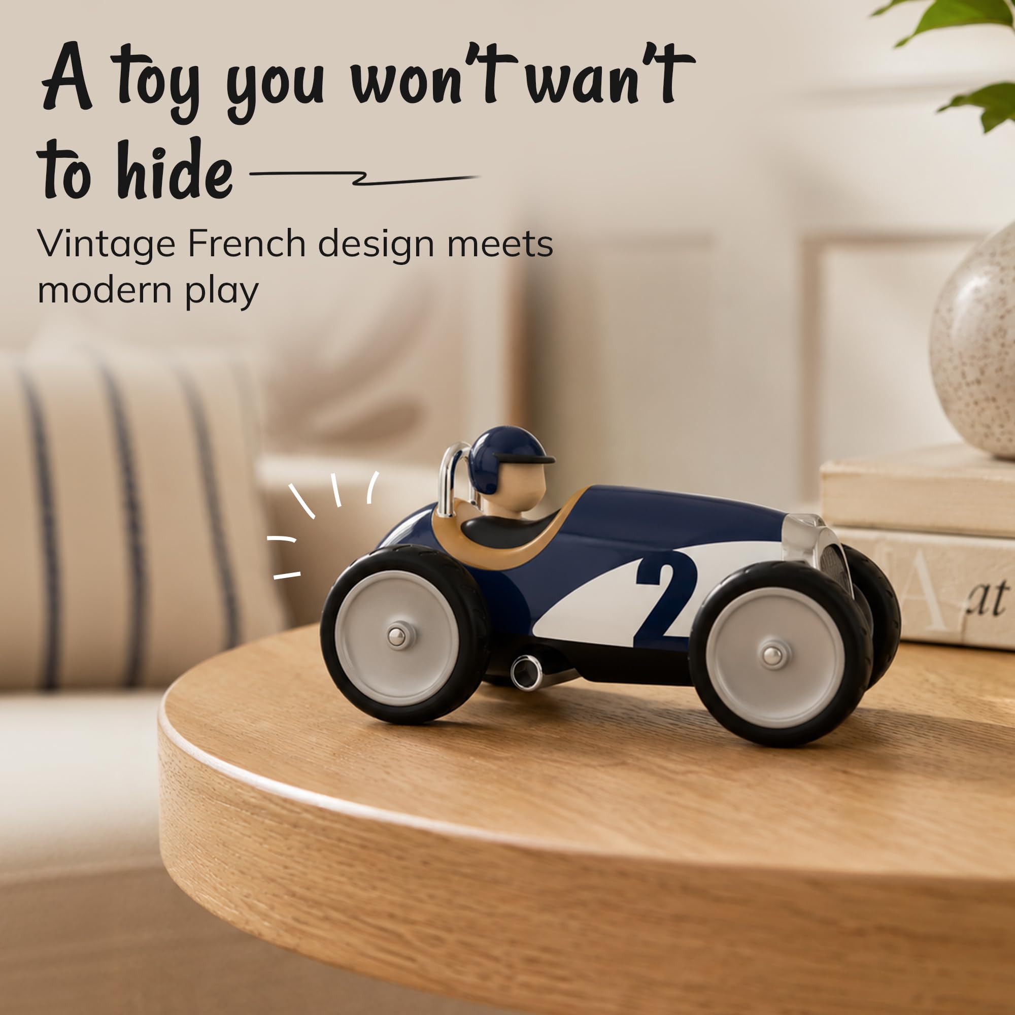 Baghera - Car Toy - Racing Car - Blue