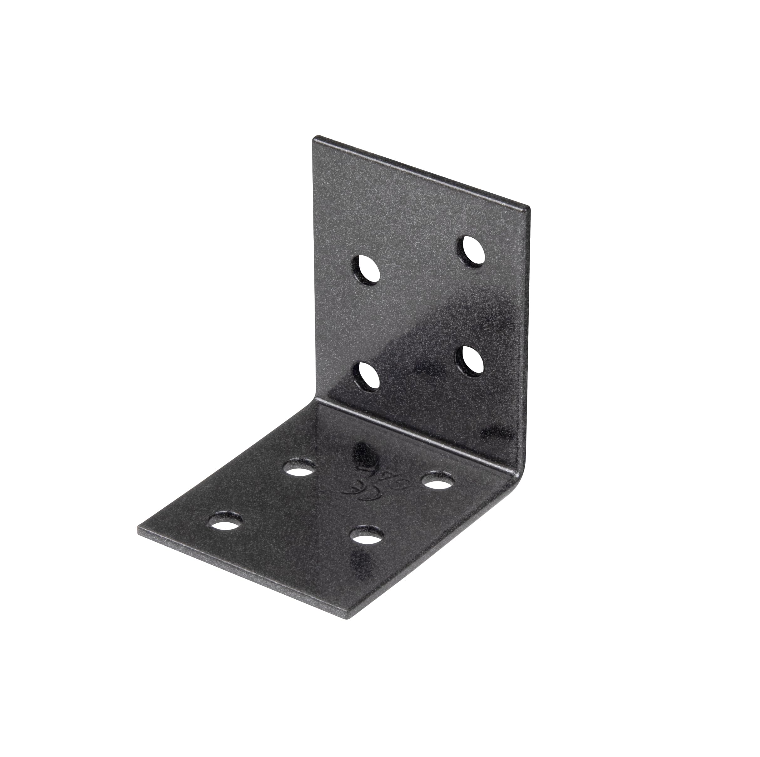 Équerre d'assemblage 50x50x40 mm en couche duplex pour fixation extérieure de bois