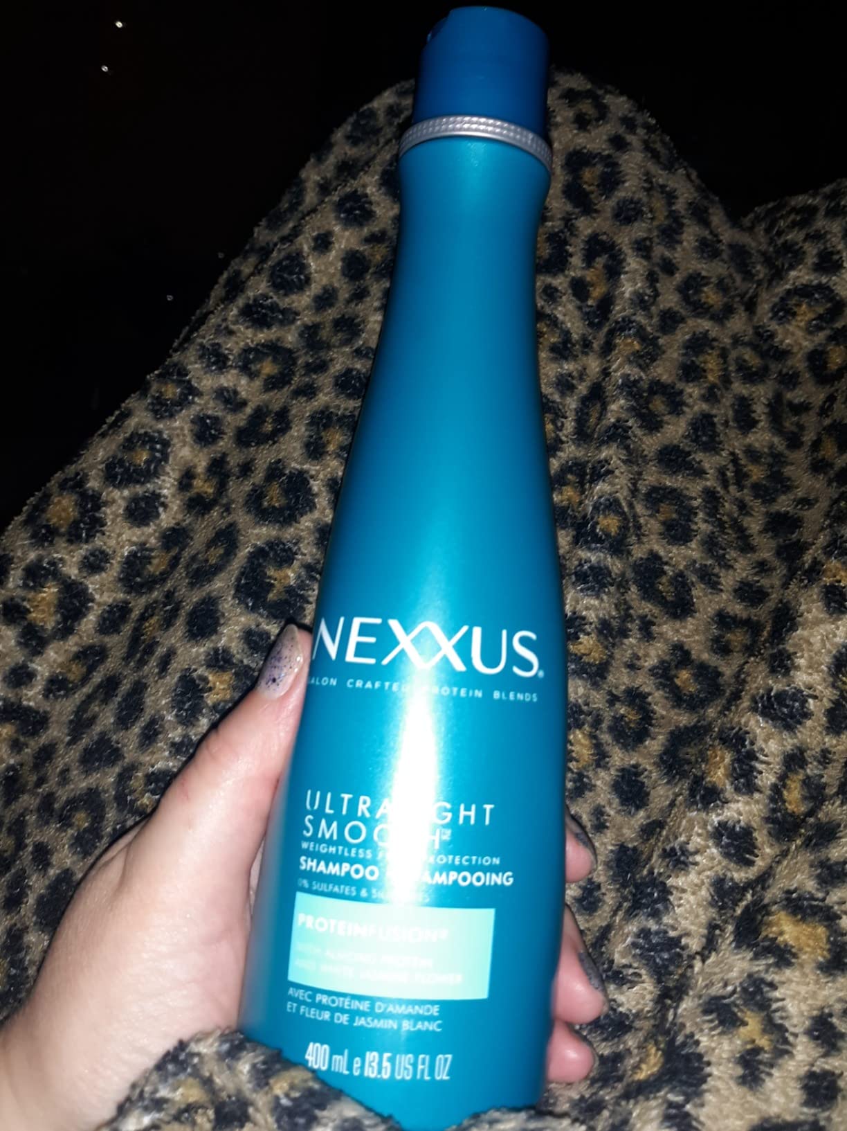 Unilever Nexxus Ultralight Smooth Smoothing Shampoo Hair for Frizzy Powered by Frizz Deflector Technology with Biomimetic 18-MEA 13.5 oz