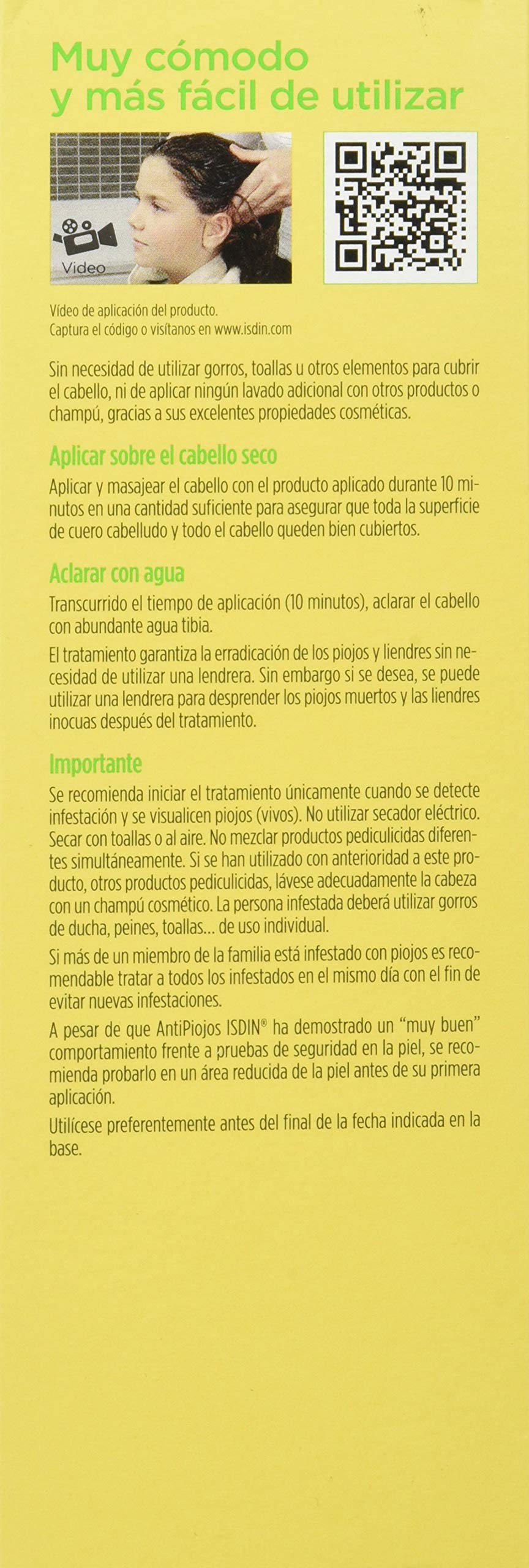 ANTIPIOJOS ISDIN 100ML