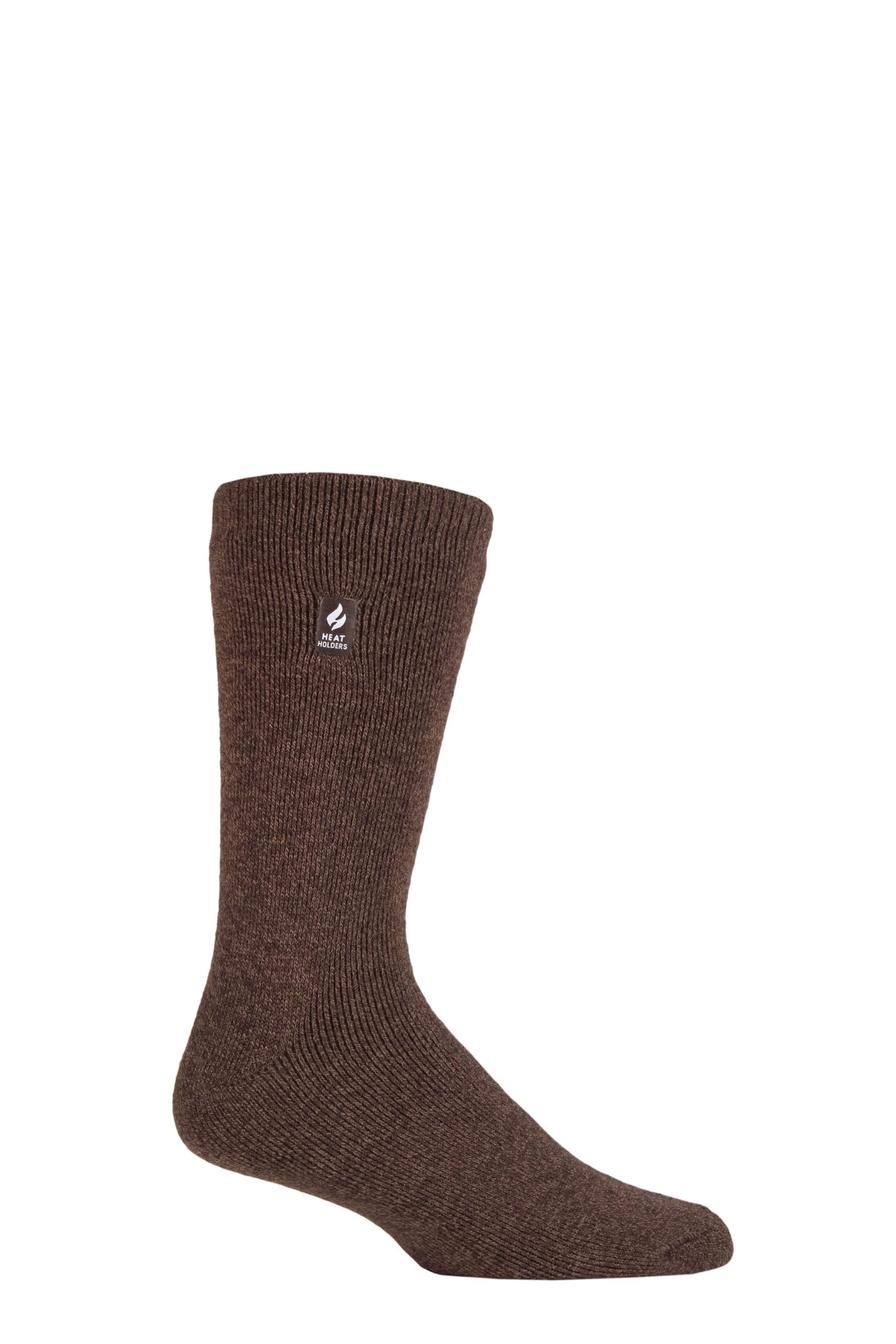 Heat Holders Men's Brown Sockshop 1.6 Tog Lite Socks Pack Of 1 6-11