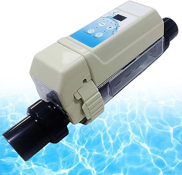 Salt Water Pool Chlorination Machine,Auto Cleaning,Electrolyzer Saltwater Chlorine Generator,for Spa Swimming Pool up to 35/50/68/85 m3,20g/h