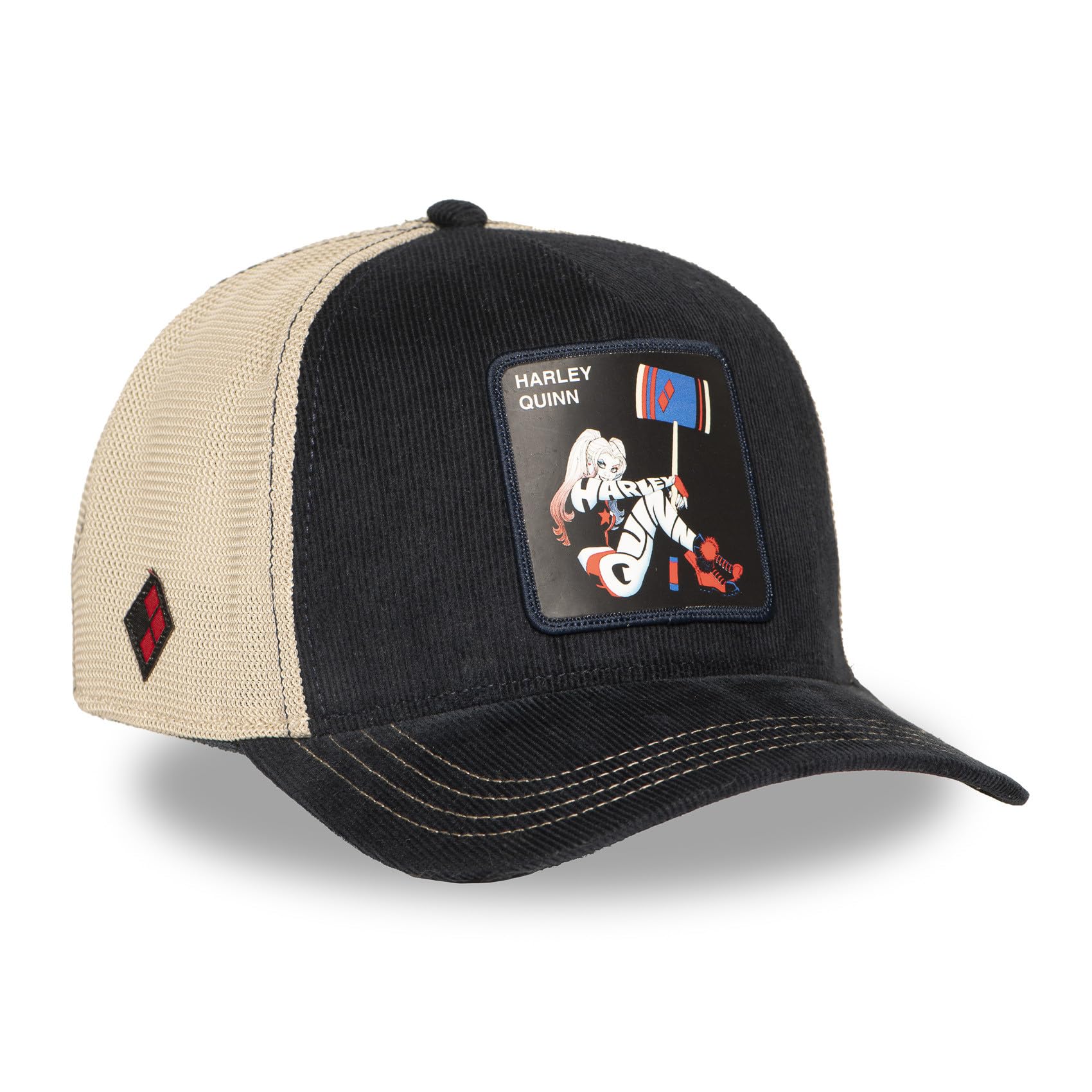 Kappe für Damen und Herren, Trucker-Kappe DC Comics, verstellbar durch Snapback