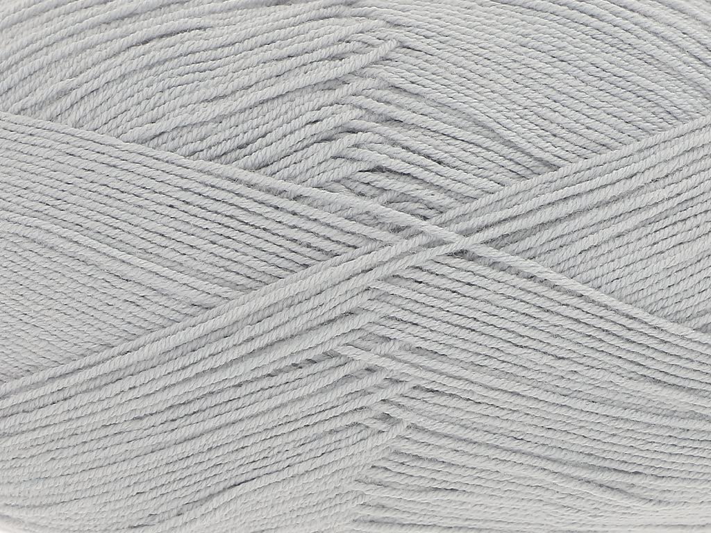 King Cole Cotton Socks 4PLY 100g Yarn : 4768 Silver