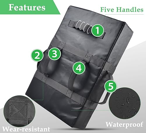 Miniatura 4 de Gagalileo Almohadilla de bloqueo, maximiza tu entrenamiento multideporte bloqueo pad – cuero sintético duradero, núcleo de espuma de alta densidad,