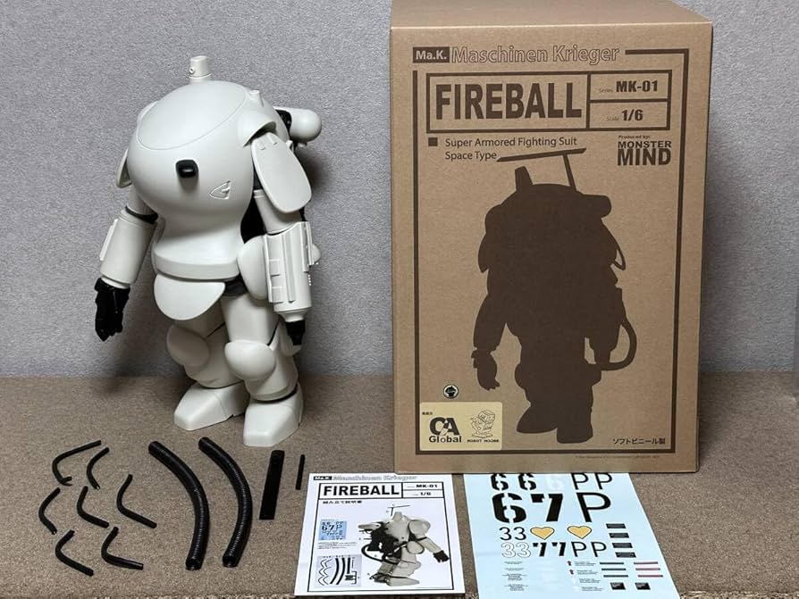 Ma.k Fireball SG 1/6 マシーネンクリーガー S.A.F.S S.A.F.S.SPACE TYPE ファイアボール SG | 株式会社ウェーブ