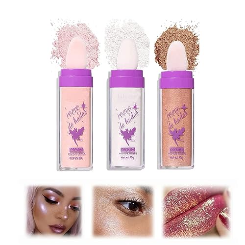 Miniatura 1 de Polvo resaltador de polvo de hadas, barra de polvo de reflejos Glamaz, polvo de hadas, polvo suelto de palmaditas, polvo de purpurina brillante para
