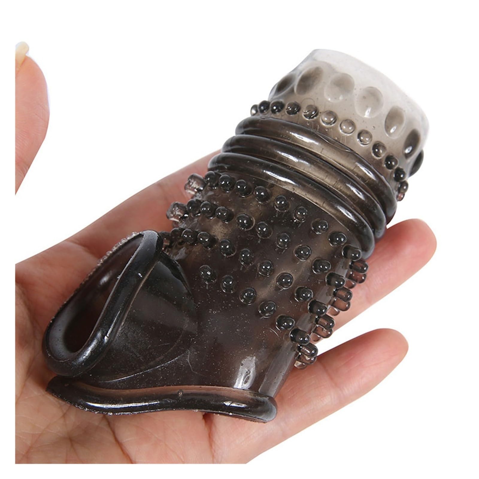 Adjustable Silicone Penis Enhancer Prolonging Male-Cock-Ring Delay