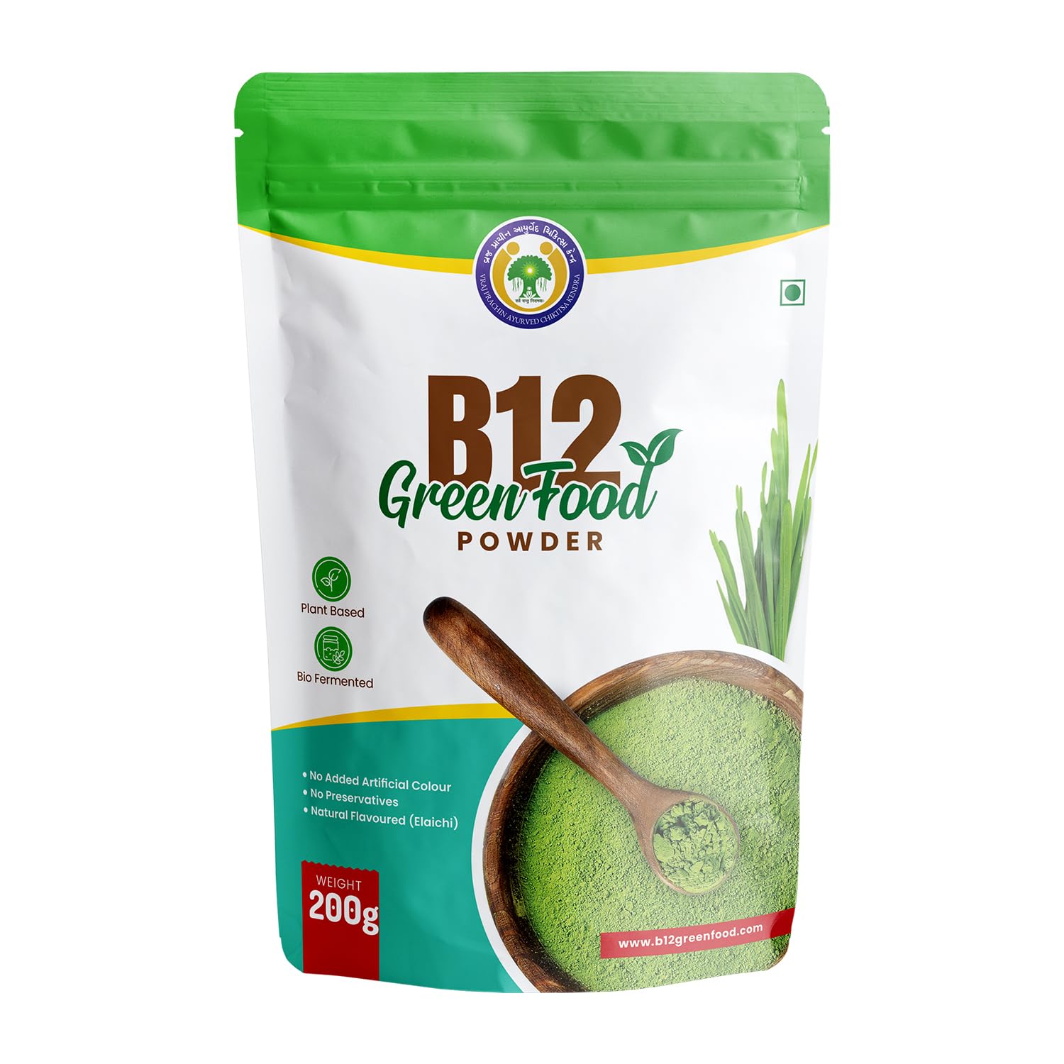 Vitamin B12 Green Food Powder 200g for Men & Women,100% Natural Plant Based B12 Powder, Vitamin B12 Supplement, helps in Leg Pain, Numbness, Constipation, Memory Loss and Weakness, Pack of 1 (B0CVL7KDJS) Amazon Price History, Amazon Price Tracker