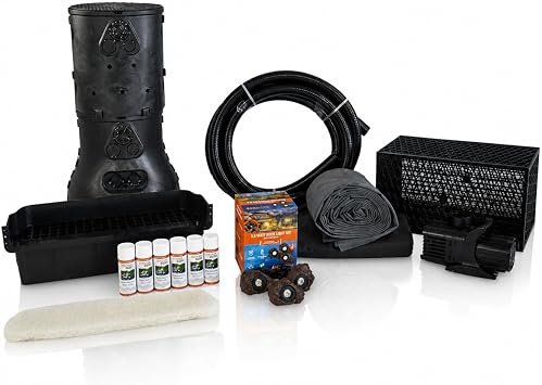 HALF OFF PONDS Savio Pond Free 10000 Waterfall Kit with MatrixBlox, 15 x 50 EPDM Liner and 10,000 GPH Pump - PMSB0