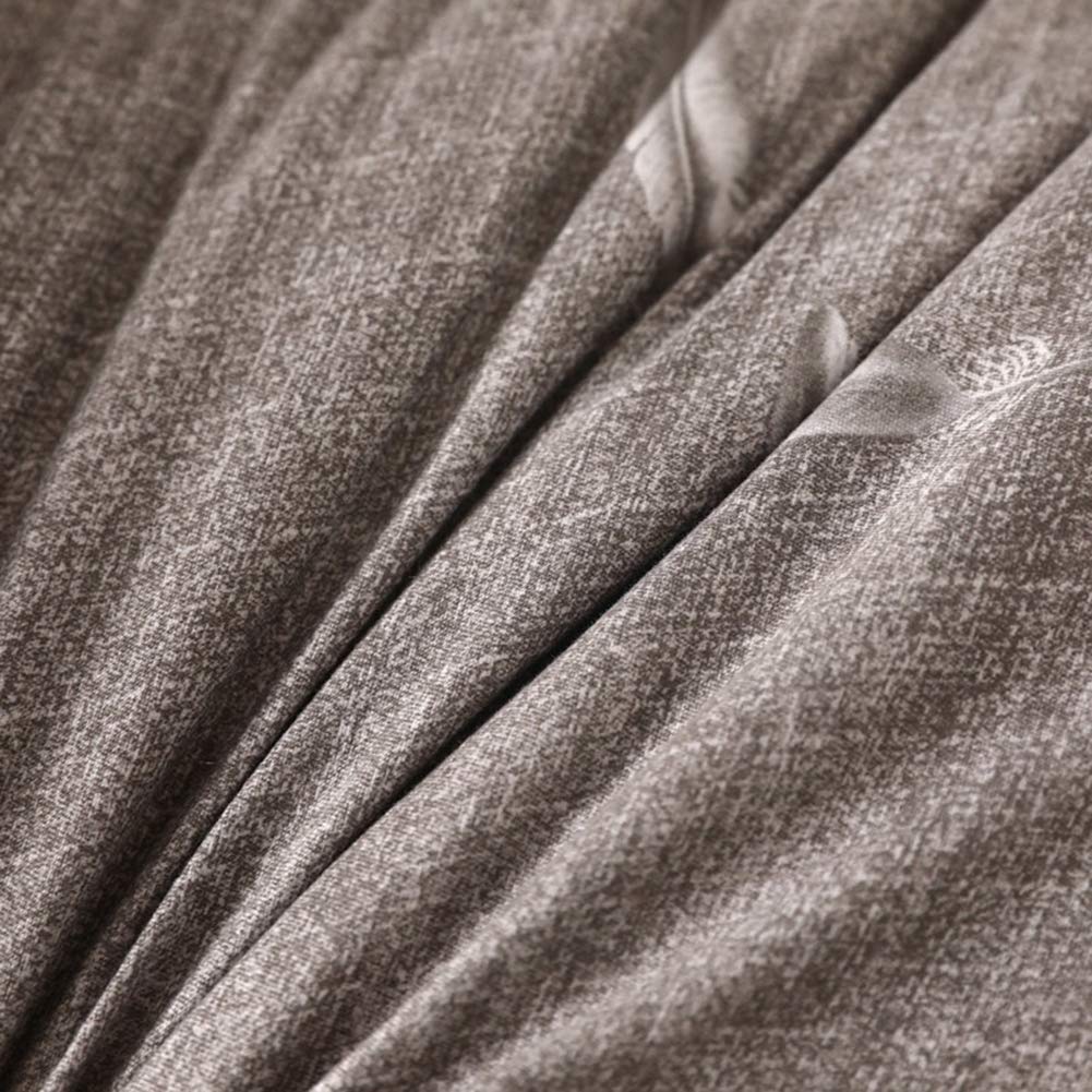 Winterbettdecke King Size Gänsedaunenbettdecke mit 100% Baumwolle Daunendichter Stoff Daunenbettdecke Doppelbett Antiallergiker und warme Schmusedecke mit Ecklaschen (A 220x240cm 4kg)