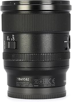 Amazon.co.jp: ソニー / 広角単焦点レンズ / フルサイズ / FE 20mm F1