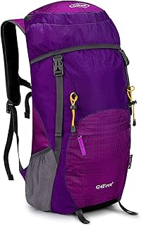 G4Free 40L Zaino da Escursionismo Pieghevole Ultralight Resistente agli Strappi Resistente all'Acqua Viaggio Campeggio Trekking Zaino per Uomo Donna