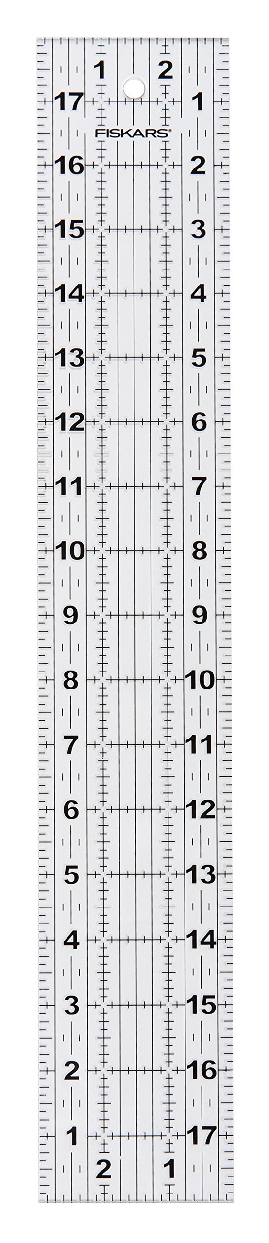 Fiskars 3x18 inch acrylic sewing ruler