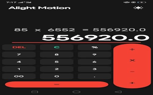 Alight Motion Calculator
