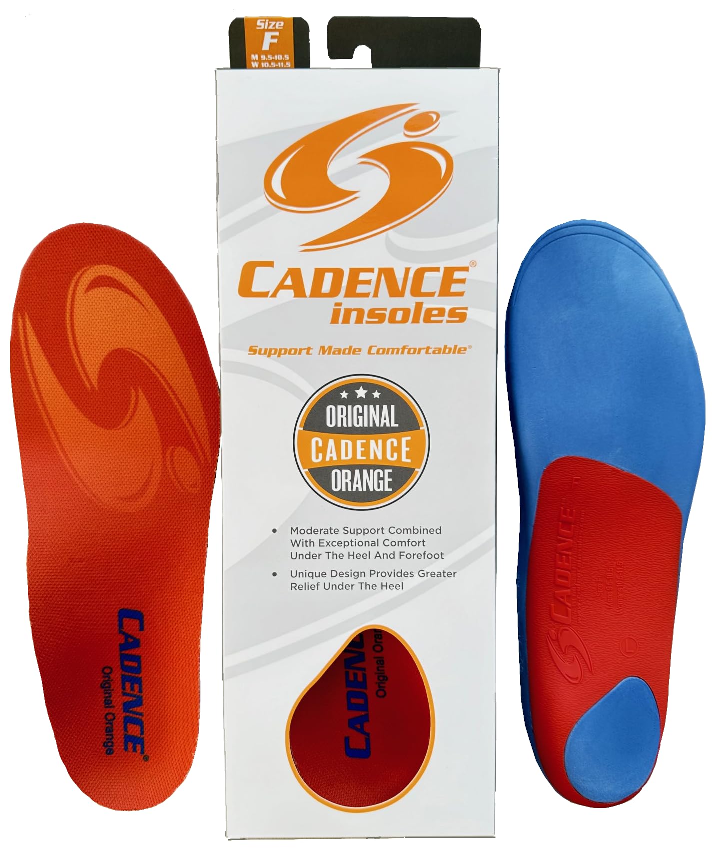 Cadence Insoles Orthotic 3 5 4 5 4 5 5 5