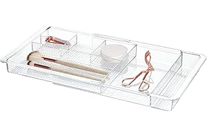 iDesign Expandable Vanity Drawer Organizer