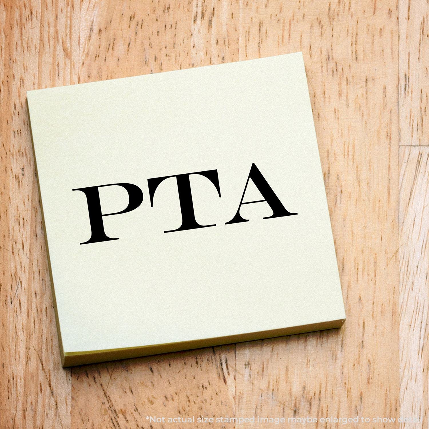 Tampon PTA en caoutchouc pour authentifier les papiers scolaires