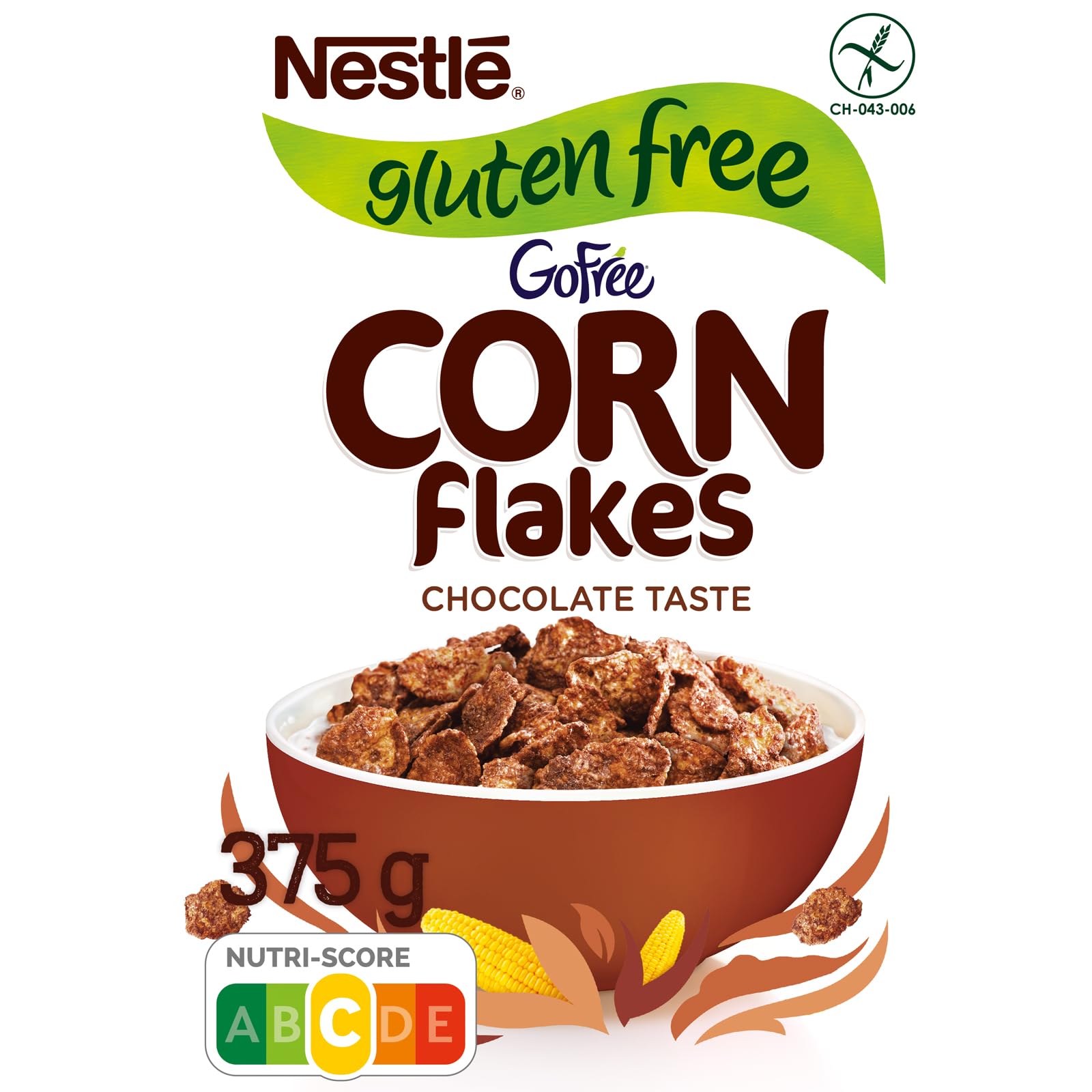 Cereales CORN FLAKES chocolate 375g