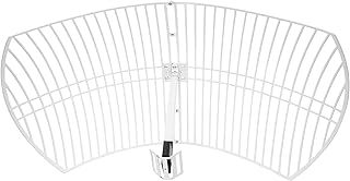 Nooelec GOES Weather Satellite Mesh Antenna - 21dBi Parabolic Antenna w/ 1.7GHz Center Frequency, 200MHz+ Bandwidth, LMR40...