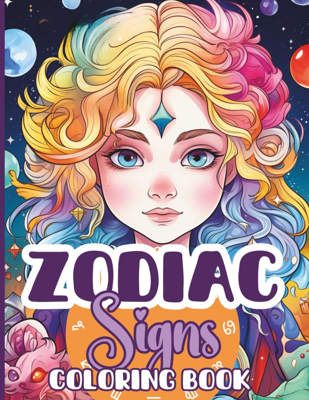 Zodiac Signs Coloring Book: An Astrology Inspired Coloring Adventure for Teens and Adults