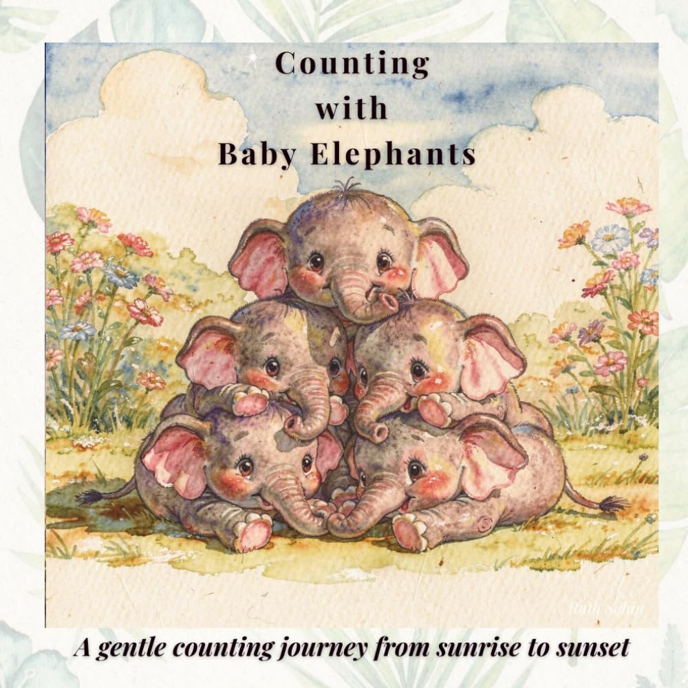 Counting with Baby elephants: A gentle counting journey from sunrise to sunset (Gentle Moments)