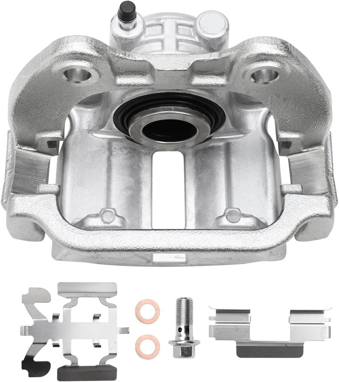Detroit Axle - 4pc Brake Calipers for Chevy GMC Sierra Silverado Suburban 1500 Yukon Safari Tahoe Astro Disc Brake Calipers w/Brackets Front and Rear Replacement