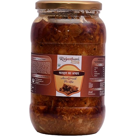 Rajasthani Swaad Jackfruit Pickle 900g - Traditional Recipe