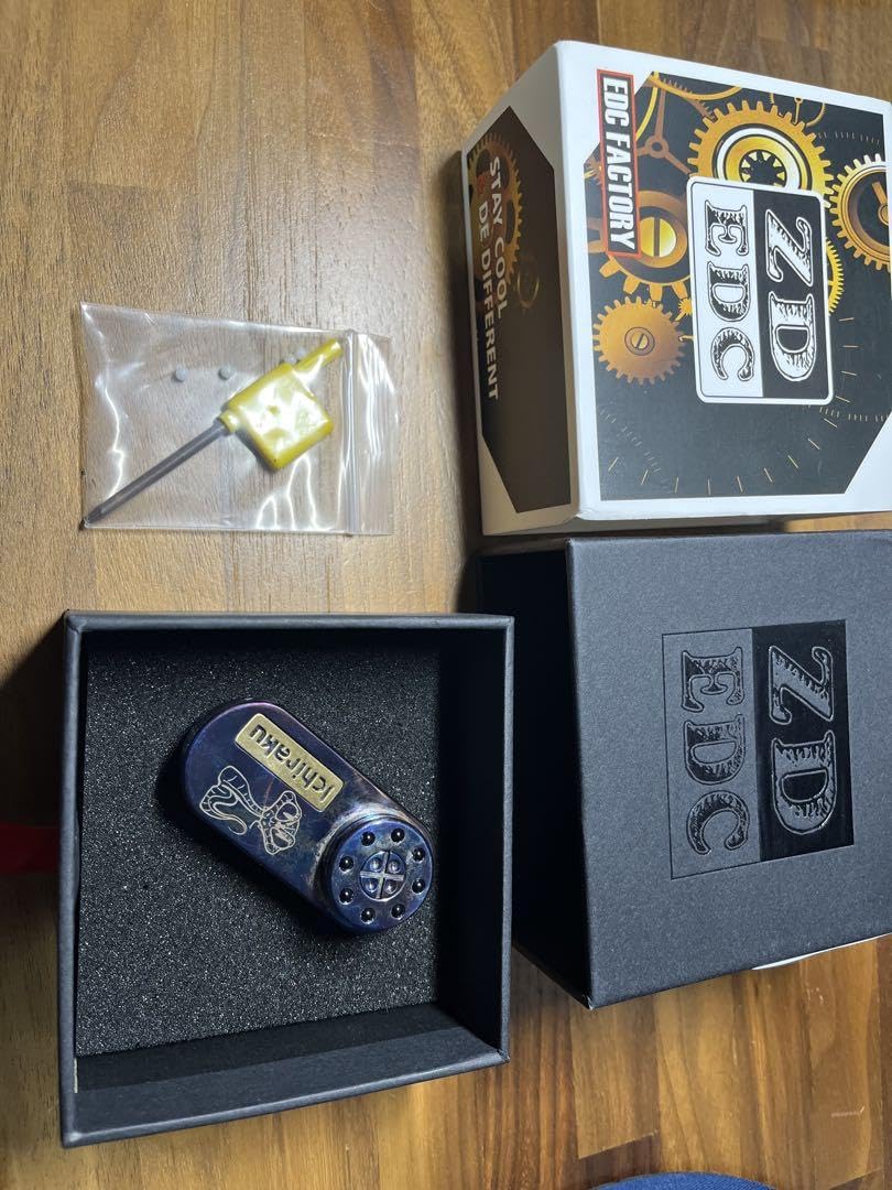 に*ん様 「正規品」ZD ダブルホイール音叉EDCフィジェットトイ　双音叉入り 正規品」ZD ダブルホイール音叉EDCフィジェットトイ 双音叉入り