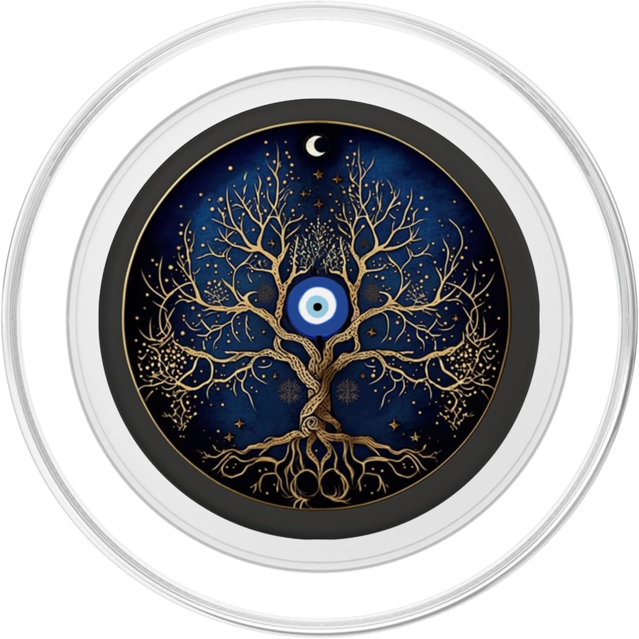 Tree of Life Nazar Evil Eye Charm Ornament PopSockets PopGrip for MagSafe