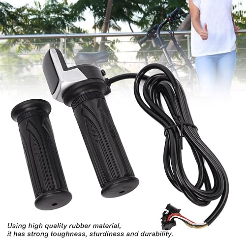 Miniatura 5 de Empuñaduras de acelerador de scooter eléctrico, agarre de acelerador de 24 V36 V48 V con alambre de pantalla LED para bicicleta eléctrica, scooter