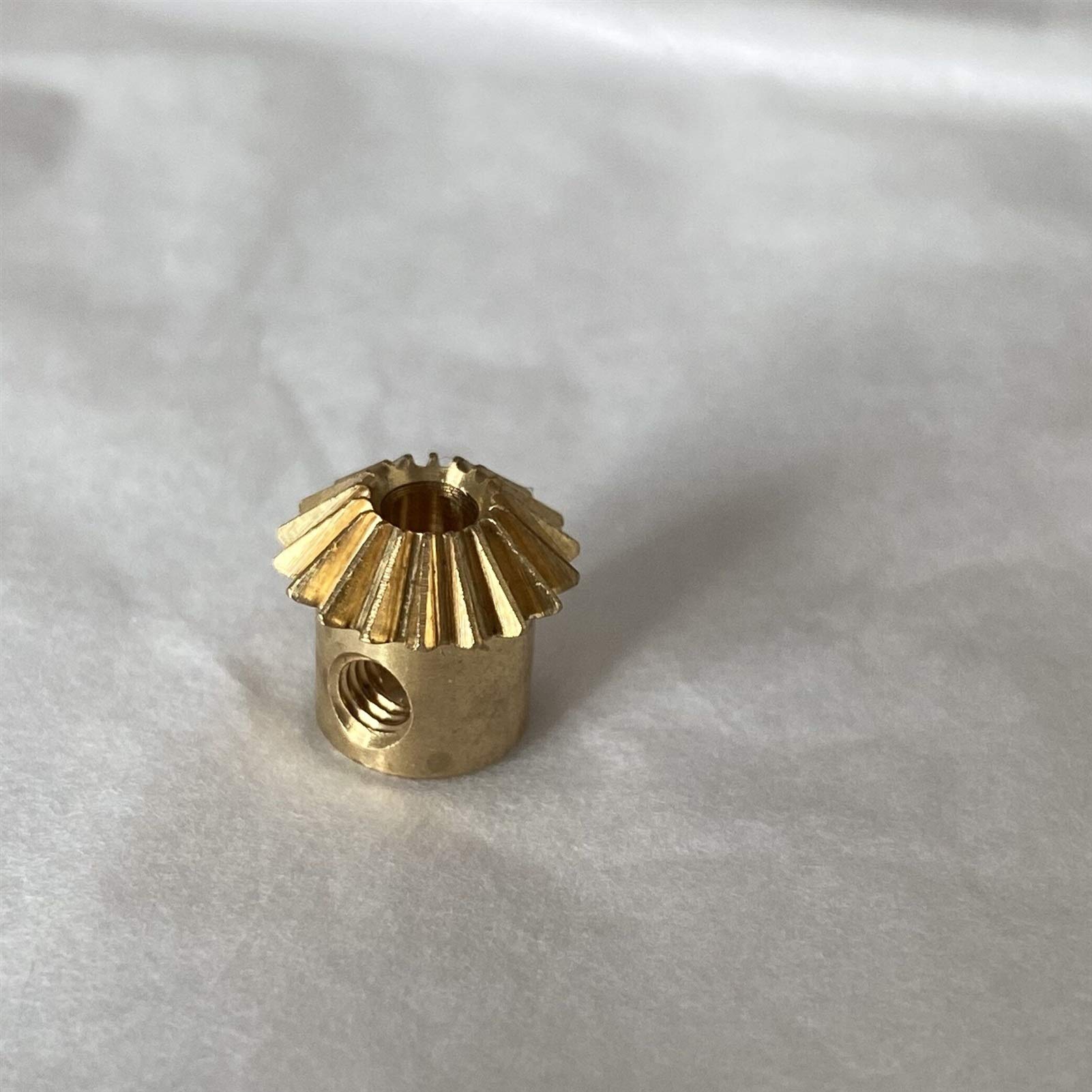 Motorgetriebe, Motorritzel aus Messing Motorgetriebe, Messingritzel, 2 Stück Kegelräder 0,4 M 12 T 0,5 M 13 T 18 T 23 T 25 T Kupferstahl 0,8 M 15 T 1 M 15 T 20 T 90-Grad-Übertragungsgetriebe GS (Farbe
