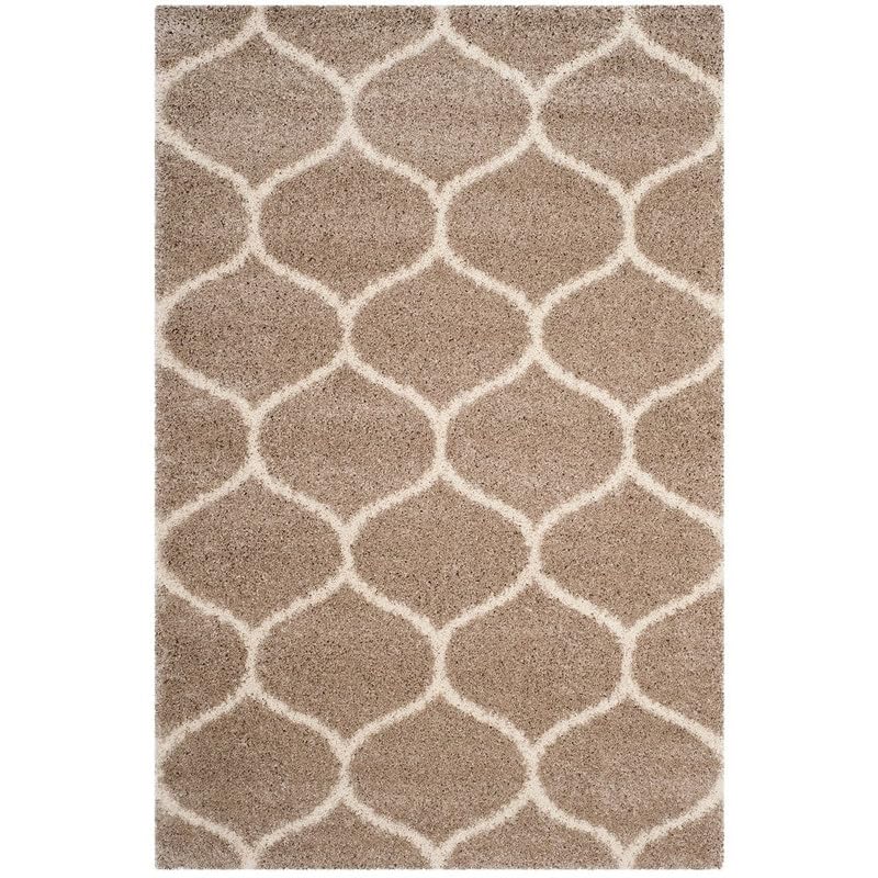Image of Shaggy Area Rug - Extra Plush Luxury Carpet, Super Soft & Cozy Feel| Perfect for Living Room, Bedroom, and Stylish Home Decor- Baige (5 x 7 ft)