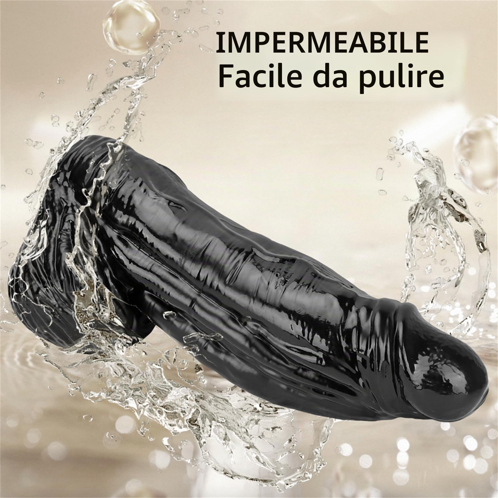 Dildo enorme, dildo anale gigante plug anale fisting dilatatore anale diametro extra large dildo anale con ventosa giocattoli sessuali for donne
