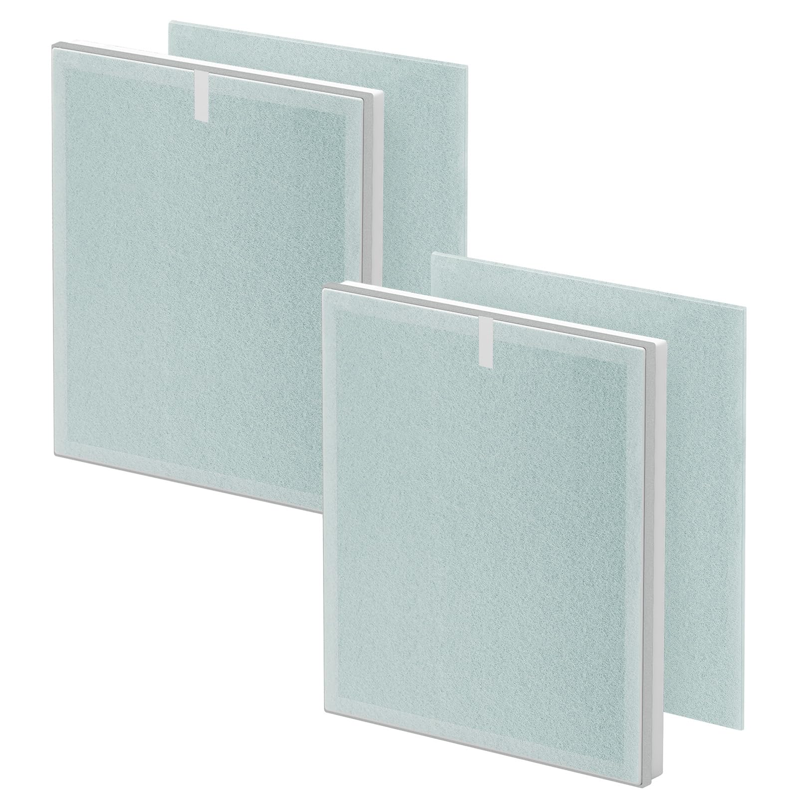 Ecleanfy Replacement Filter for Govee Life Smart Air Purifier, H13 True HEPA Filter & 4-Stage High-Efficiency Filtration, 2 Pack HEPA Filter and 4 Pack Washable Pre-Filter