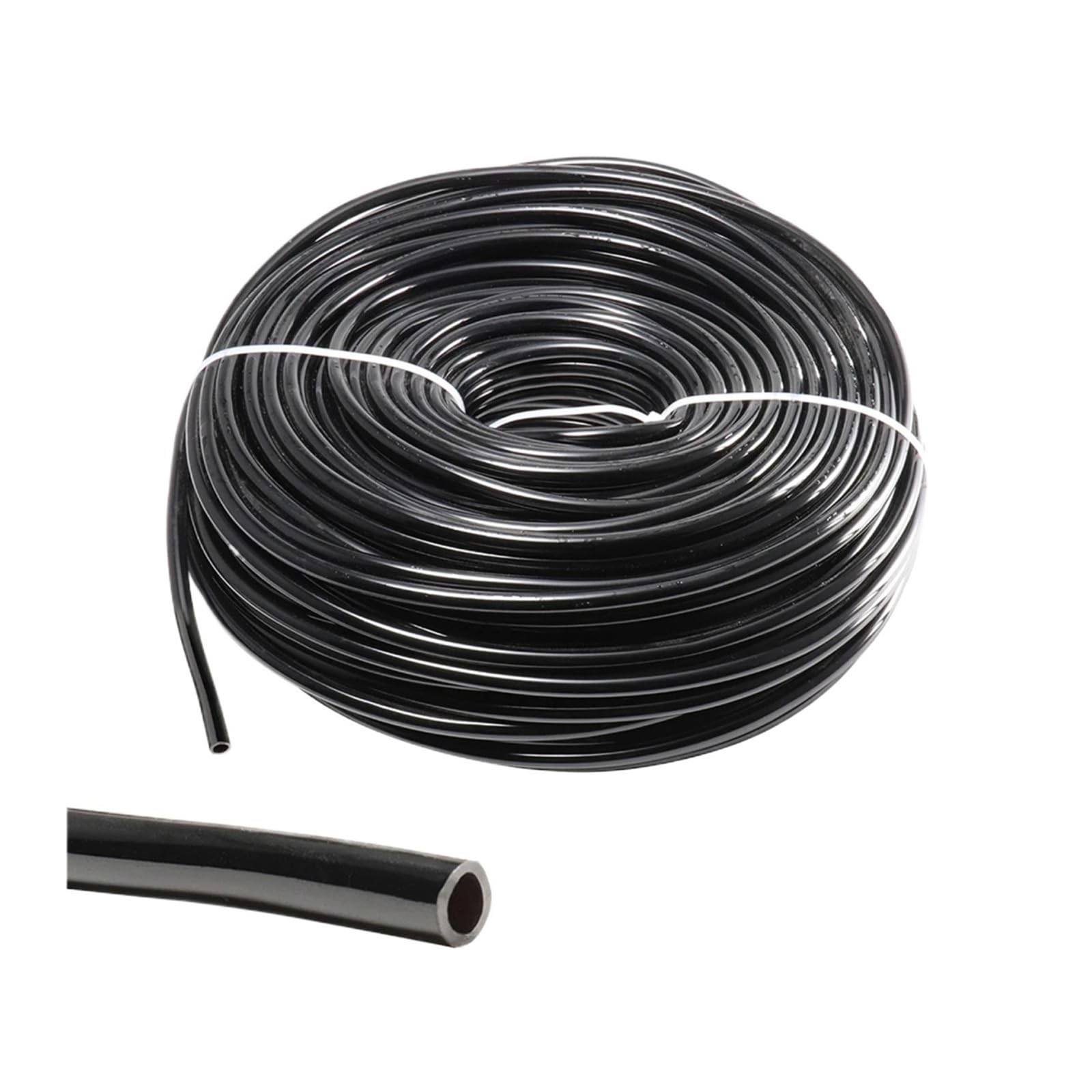 Tubo de microirrigación de PVC de 4/7 mm for sistema de goteo de jardín | Tubería de microirrigación for sistemas de riego de bonsáis en invernaderos.(60M)