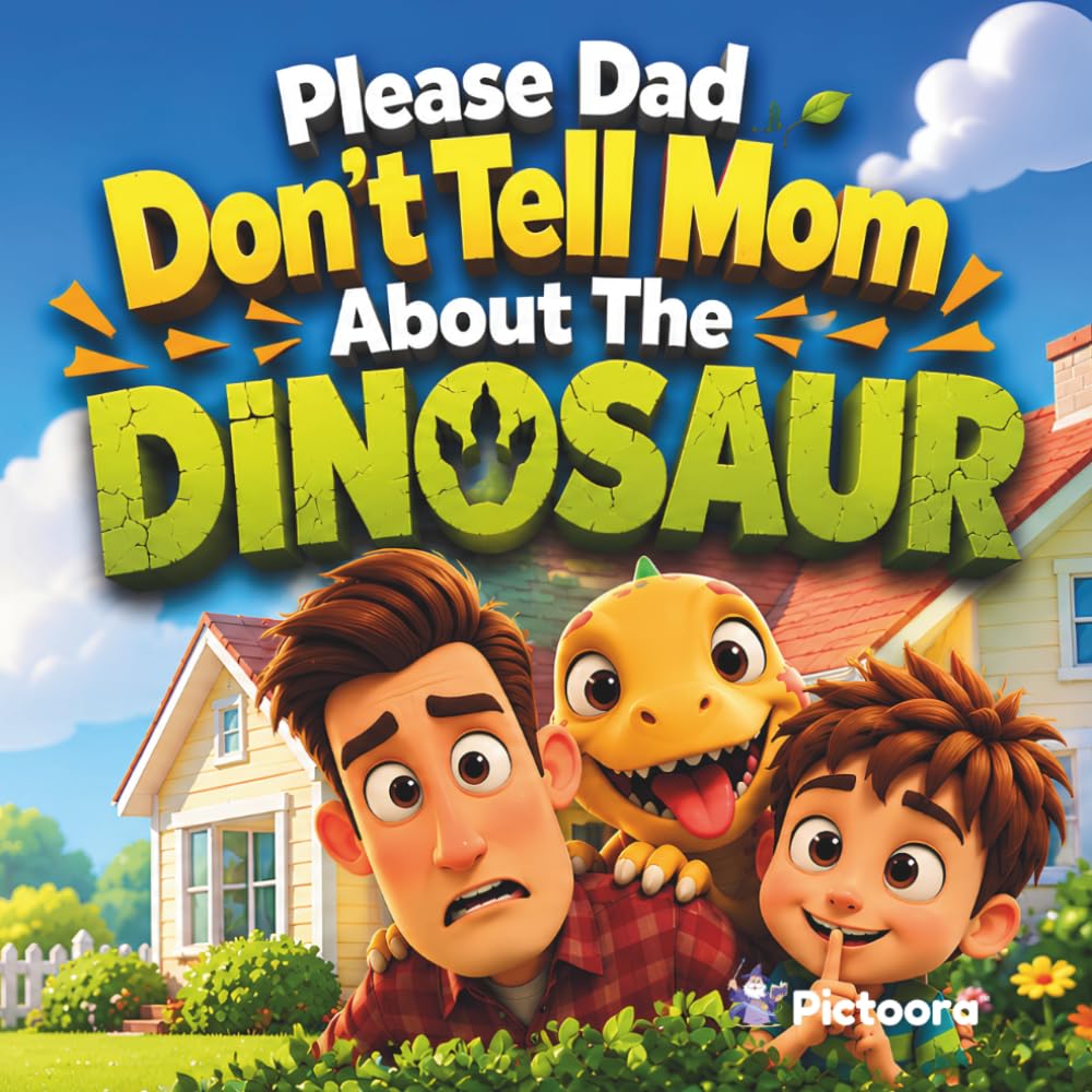 Please Dad Don't Tell Mom About The Dinosaur: A Hilarious Dinosaur Adventure Full of Chaos, Laughs, and Family Fun