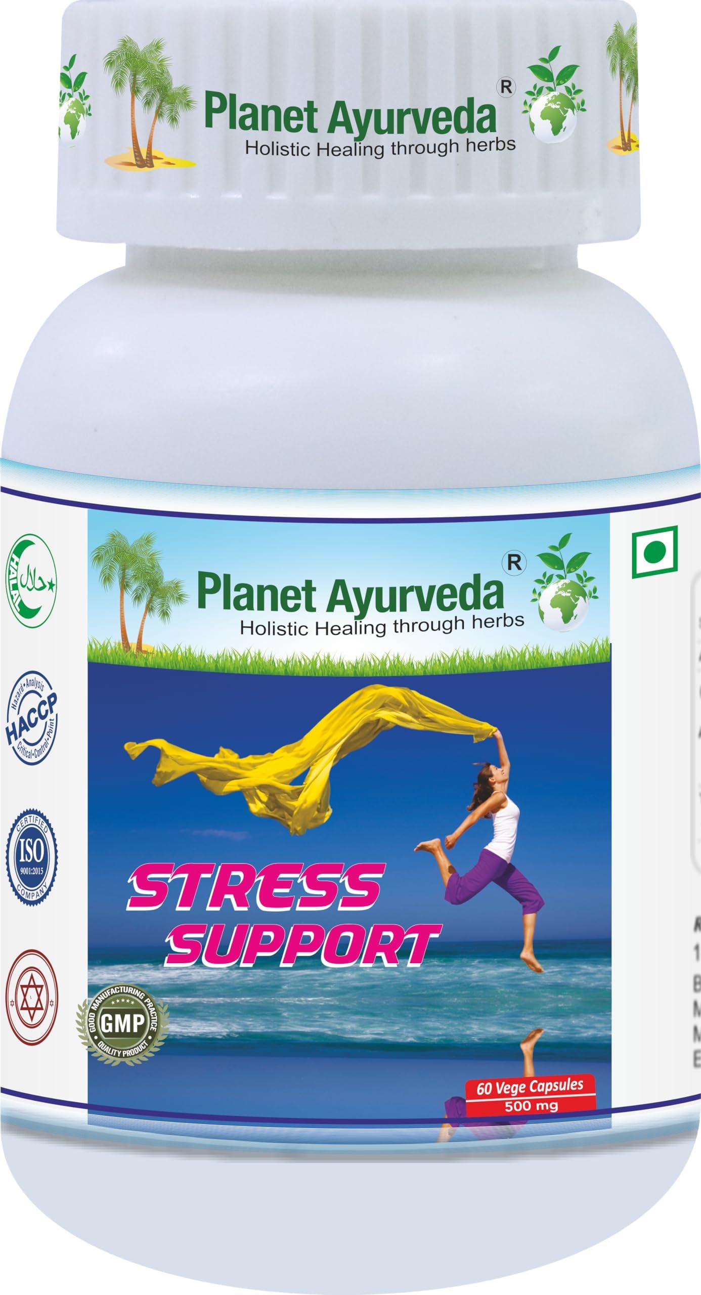 Stress Support Capsules - 60 Capsules Ayurvedic Medicine Beneficial in stress