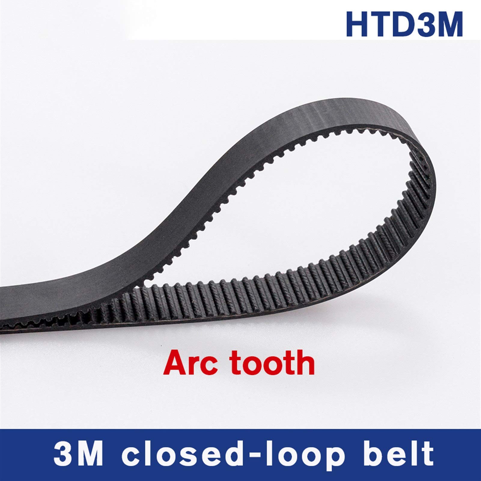 Geeyu Zahnriemen 2er-Set HTD3M - 10mm/15mm Breite Für Verschiedene Längen