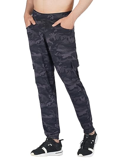 Camouflage Stretchable Jogger with Cargo Pockets