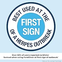 Vista 6 de FemiClear para síntomas de herpes genital y úlceras bucales, alivio de múltiples síntomas - Alivio íntimo efectivo - Hecho con ingredientes