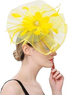 Yellow - Fascinators / Hats \u0026 Caps 